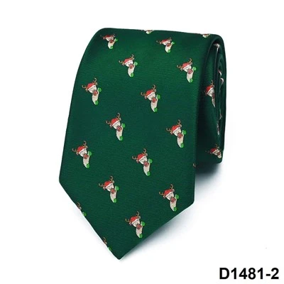 Tali leher Jacquard Aksesori Leher Bermusim Snowman