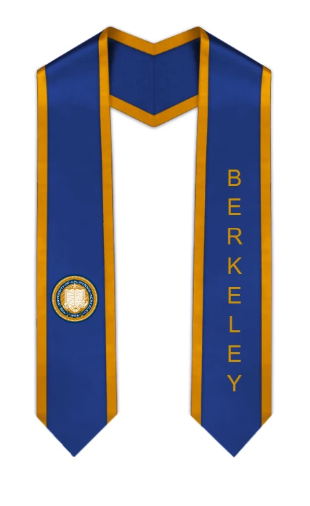 Embroidered Blue Stoles